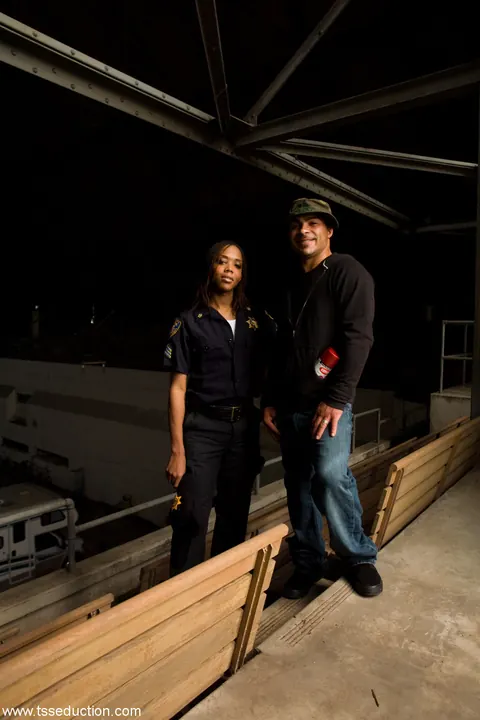 Ebony Trans Woman Commands in Her Uniform – photo 1 of 21