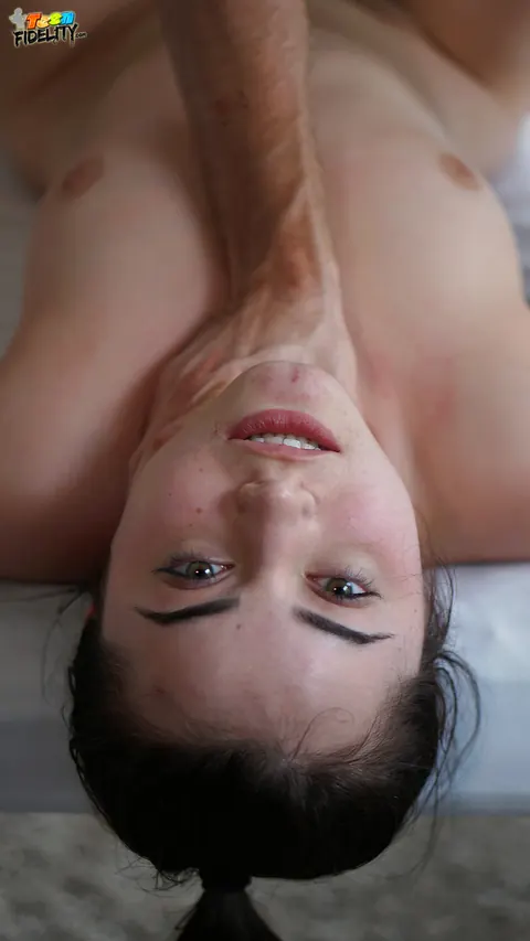 Kylie Quinn: Athletic Brunette Rides Cowgirl and Spreads Her Pussy – photo 14 of 19