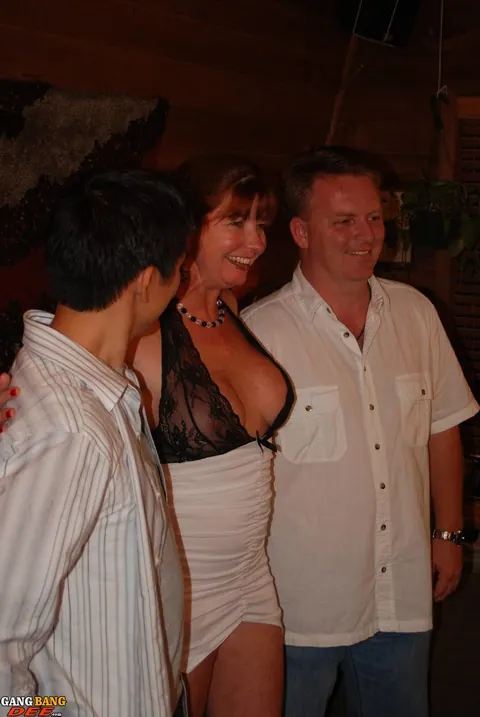 Dee Delmar: Mature Redhead Services Two Cocks Then Takes Anal on the Sofa – photo 1 of 21