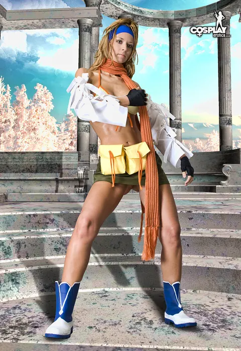 Thick Blonde Strips Off Her Cosplay Skirt and Spreads Her Big Ass – photo 2 of 12