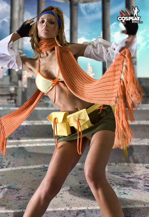 Thick Blonde Strips Off Her Cosplay Skirt and Spreads Her Big Ass – photo 5 of 12
