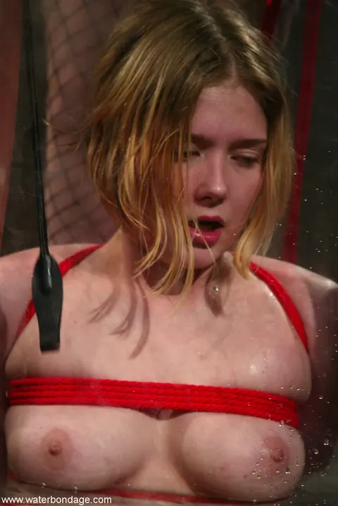 Chinese Blonde Bound in Rope Bondage – photo 2 of 21