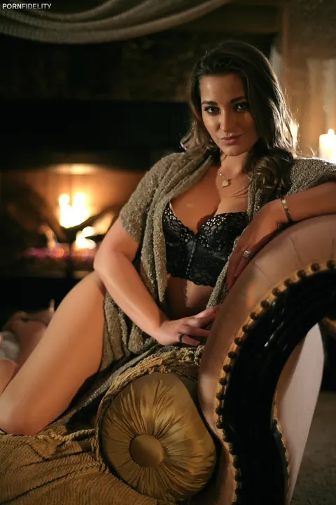 Dani Daniels: Hairy Brunette Gets Fucked in a Group and Rides Cowgirl – photo 2 of 16