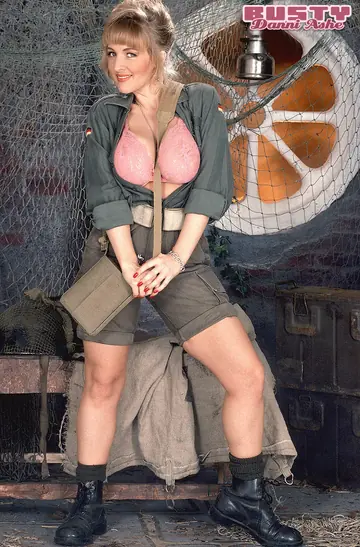 Blonde MILF Strips Out of Her Boots and Socks and Spreads Her Pussy