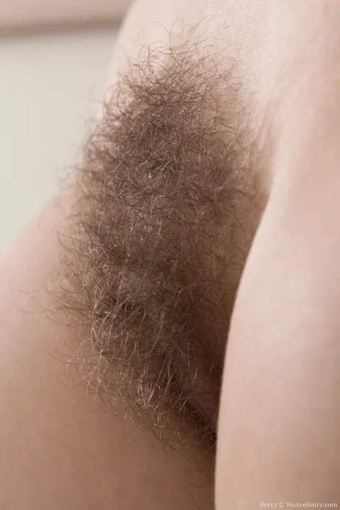 Thick Brunette Spreads Her Hairy Ass on the Sofa – photo 18 of 18