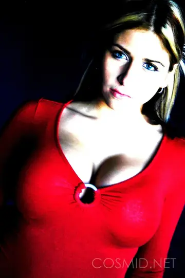 Thick Blonde Strips Out of Her Lingerie and Skirt