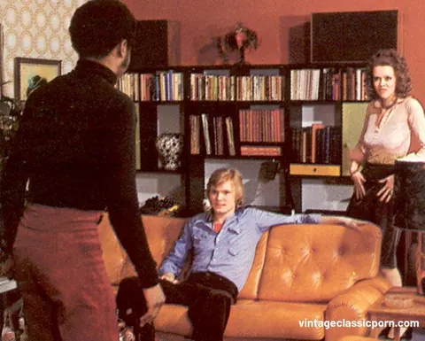 Curly Women Join a Black Man for Wild Interracial Orgy on the Sofa – photo 3 of 9