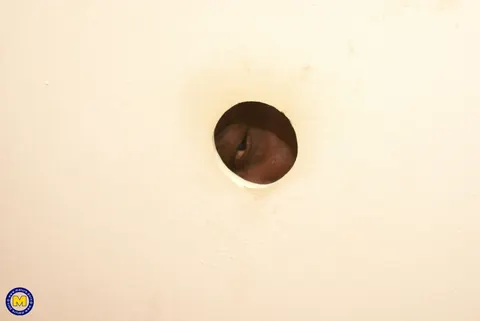 Mature Amateur Sucks BBC Through Gloryhole and Gets Fucked – photo 3 of 21