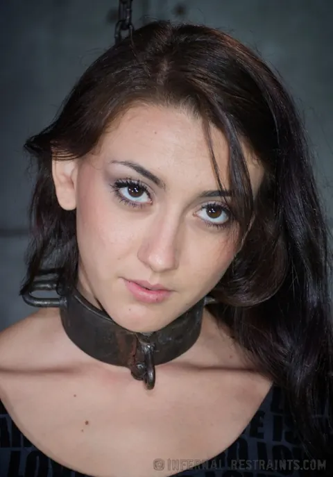 Mandy Muse: Brunette in a Skirt Spreads Her Pussy While Restrained – photo 3 of 16