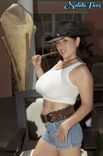 Busty French MILF in Costume Fingers Herself and Spreads Her Legs