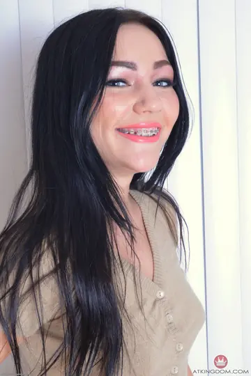 Thick Brunette in a Skirt Strips and Spreads Her Big Ass