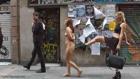Mona Wales: Tall Redhead MILF Takes Group Anal and Cum in Mouth Outdoors – photo 10 of 21