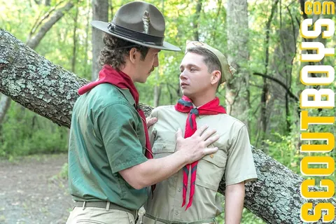 Older Man Disciplines and Fucks a Twink in the Forest – photo 1 of 20