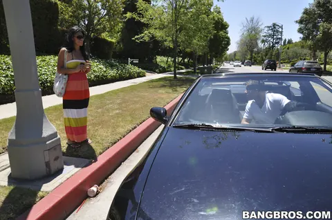 Cassandra Cruz: Slim Latina MILF Fucks Outdoors in a Bikini – photo 10 of 21
