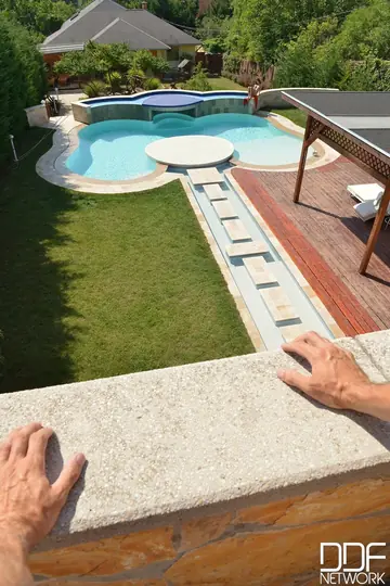 Susy Gala – Tall Latina in a Bikini Gives Poolside Blowjob and Handjob