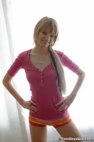 Thick European Blonde Takes Anal Doggy Style for a Cumshot