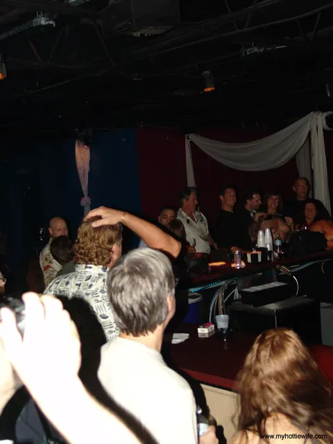 Double Dee: Busty MILF Strips in a Bar for a Threesome on Xmas Eve – photo 17 of 21