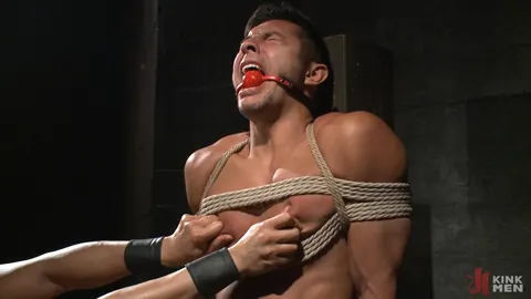 Hairy Guy Kneels and Gives a Blowjob – photo 9 of 15