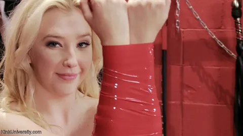 Samantha Rone: Blonde in Bondage Spreads Her Pussy – photo 17 of 19