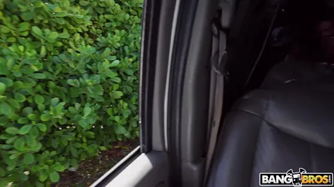 Harper Red: Thick Redhead Rides a Partner in the Car for a Cumshot – photo 21 of 21