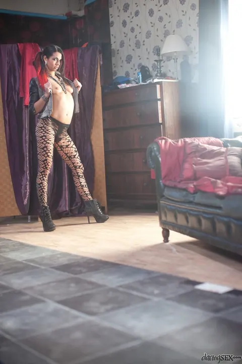 Holly D: Asian Woman Reveals Her Natural Tits and Tattoo – photo 17 of 17