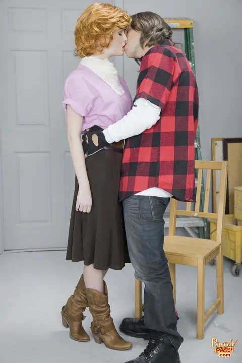 Andy San Dimas: Several Women in Boots Suck Cock and Get Fucked – photo 19 of 21