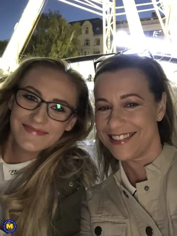 Eva Jayne – Blonde British MILF Has Lesbian Sex Outdoors