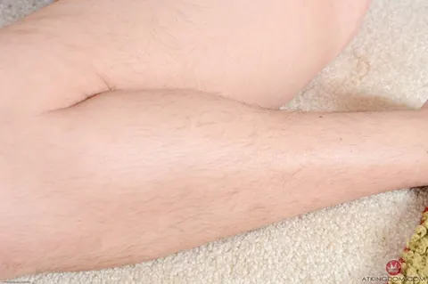 Alicia Silver: Curvy Blonde MILF Undresses and Spreads Her Hairy Pussy – photo 17 of 21