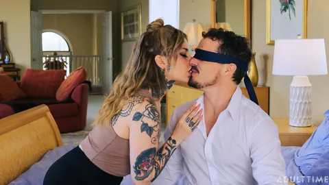 Vanessa Vega: Blonde Latina Dominates Two Men and Takes a Facial – photo 6 of 20