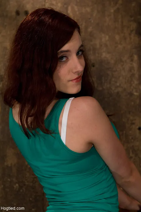 Iona Grace: Petite Redhead Spreads Her Pussy in Bondage Restraints – photo 2 of 21