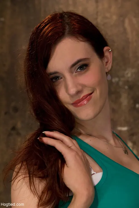Iona Grace: Petite Redhead Spreads Her Pussy in Bondage Restraints – photo 4 of 21