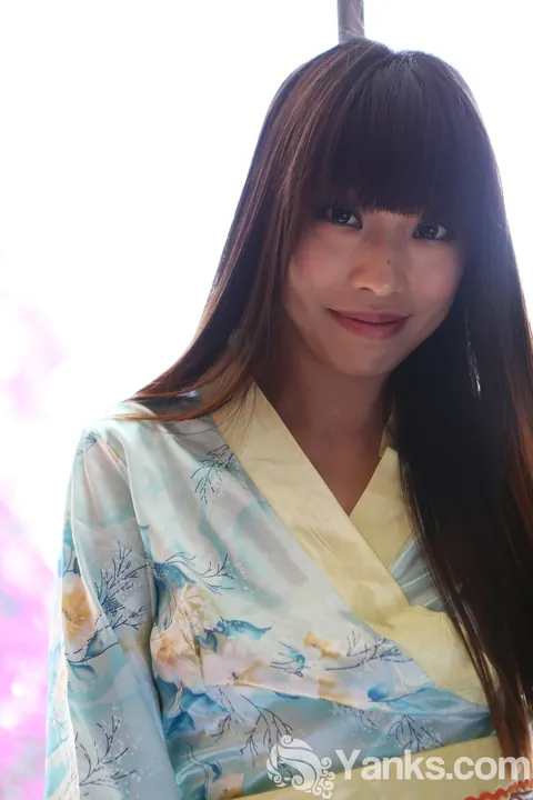 Amy Ling: Petite Asian Brunette Uses a Dildo on Herself – photo 4 of 17