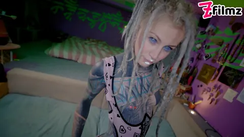 Anuskatzz: Heavily Tattooed Blonde Takes Anal While Fingering in Lingerie – photo 1 of 15