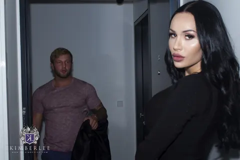 Trans Woman Strips Nude and Poses with Hands on Hips Turning – photo 1 of 16