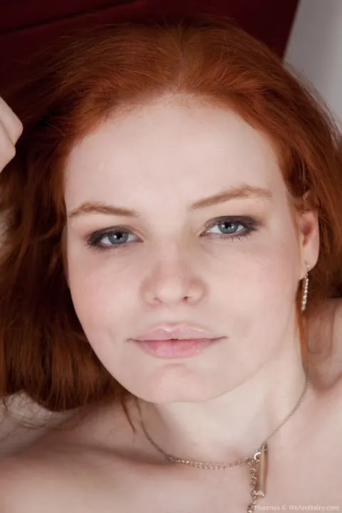 Slim Pale Redhead Spreads Her Hairy Pussy in High Heels – photo 21 of 21