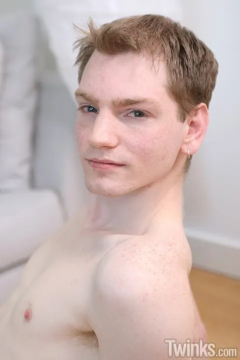 Twink Strips Nude and Jerks Off to a Cumshot – photo 11 of 21