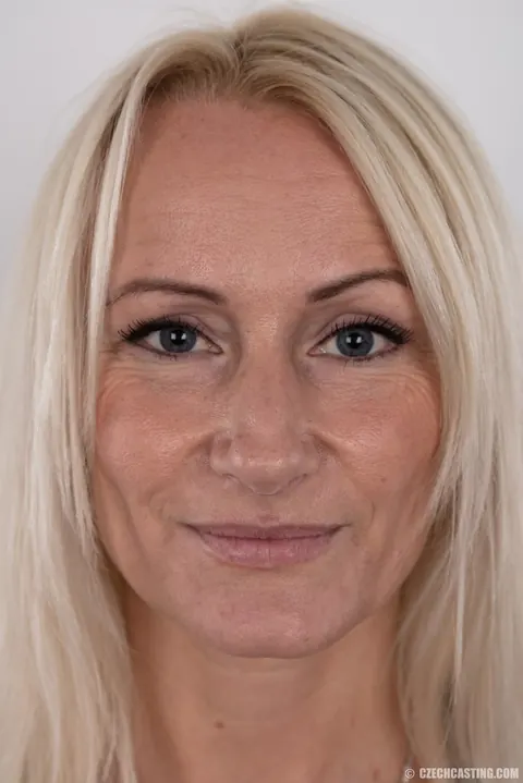 Blonde Czech MILF Unhooks Bra to Reveal Her Big Tits and Tattoo – photo 1 of 20
