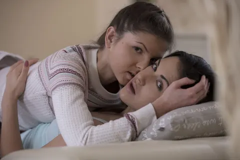 Gina Gerson: Slim Russian Brunette Fingers and Licks Her Lesbian Partner – photo 7 of 21