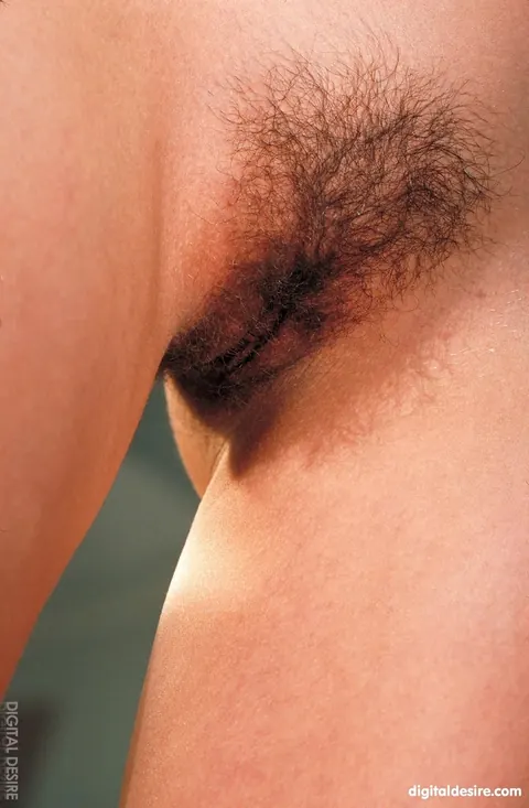 Ginger Jolie: Brunette with Big Natural Tits Spreads Her Hairy Pussy Nude – photo 19 of 21