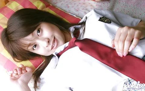 Ayumi Motomura: Thick Asian Babe Strips Out of Her Uniform to Reveal Her Big Ass – photo 2 of 15