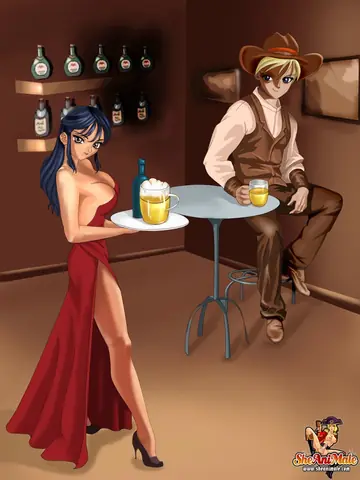 Trans Woman Sucks Cock Then Fucks and Kisses Partner
