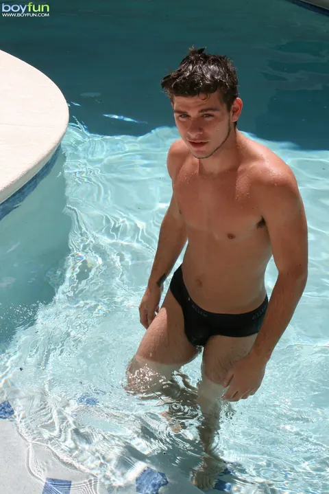 Two Men Strip and Pose Nude Together – photo 9 of 21