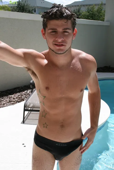 Two Men Strip and Pose Nude Together – photo 10 of 21