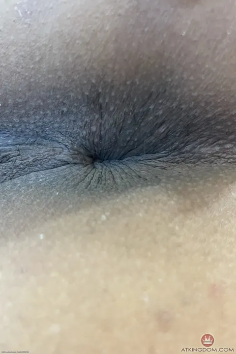 Kitt Lacey: Ebony Brunette Undresses and Shows Her Pussy – photo 16 of 21