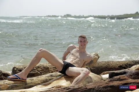 Two Men Suck and Fuck Anally in an Interracial Encounter Outdoors – photo 7 of 20
