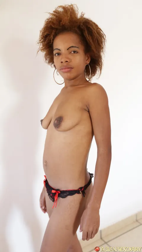 Petite Ebony Redhead Takes a Big Cock Doggy Style – photo 10 of 21