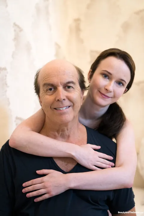 Sweetie Plum: Brunette with Pigtails Spreads Her Legs for Old Man Sex – photo 2 of 21