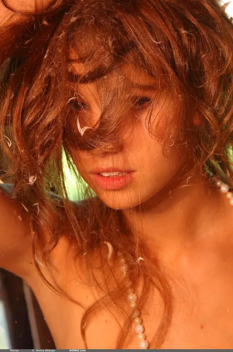 Petite Redhead Undresses and Flaunts Her Big Tits – photo 16 of 19