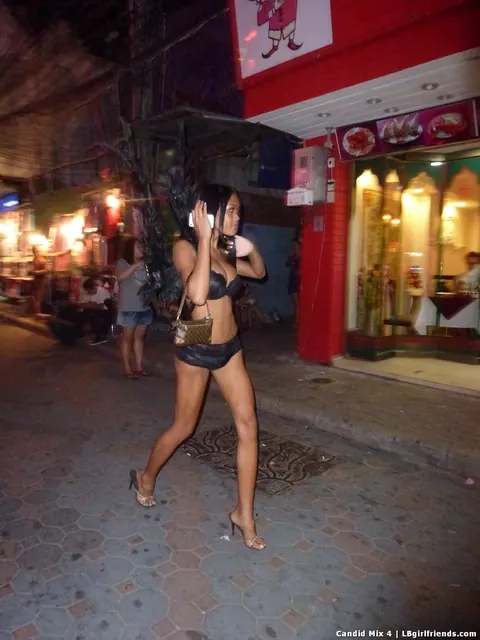 Thai Trans Woman Poses in a Skirt for Halloween – photo 16 of 17