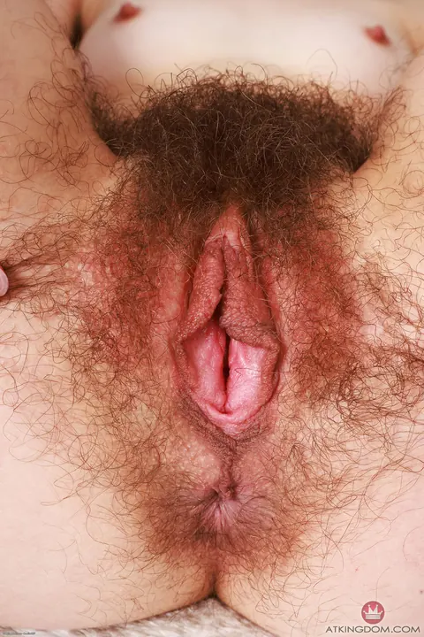 Sia Wood: Petite Hairy Brunette Peels Off Her Bodysuit and Spreads – photo 17 of 21
